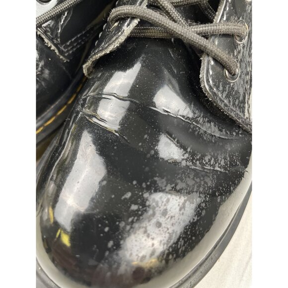 Dr Martens Girls/Kids Black Patent Boots/Shoes Size 3 SKU 4273 - Picture 8 of 8